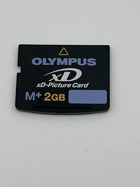 Olympus XD M+ 2GB Picture Memory Card Original Authentic Olympus Fujifilm