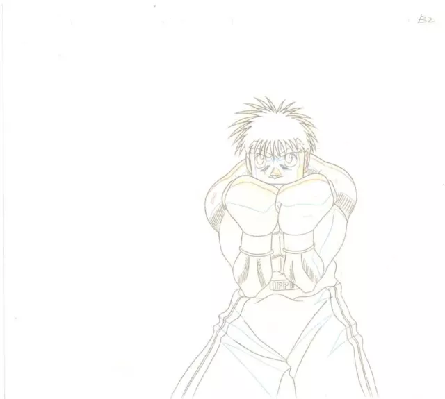 Anime Genga not Cel Hajime no Ippo / Fighting Spirit #569