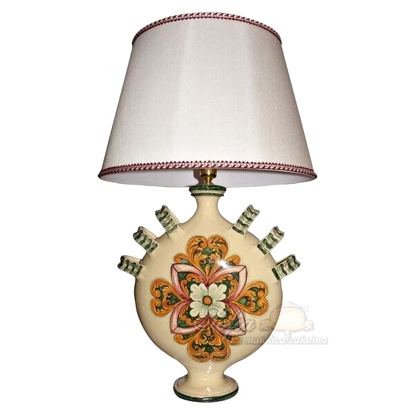 LUSTRE CLASSIQUE EN Laiton Et Porcelaine, Avec Abat-Jour EUR 3.347,50 - FR