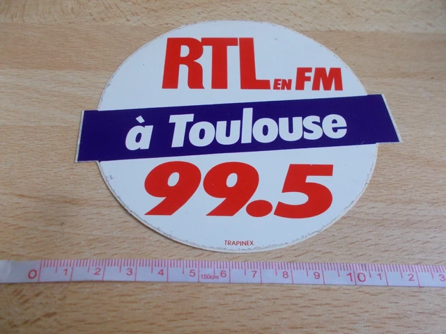 Sticker Radio - Rtl IN Fm - Toulouse