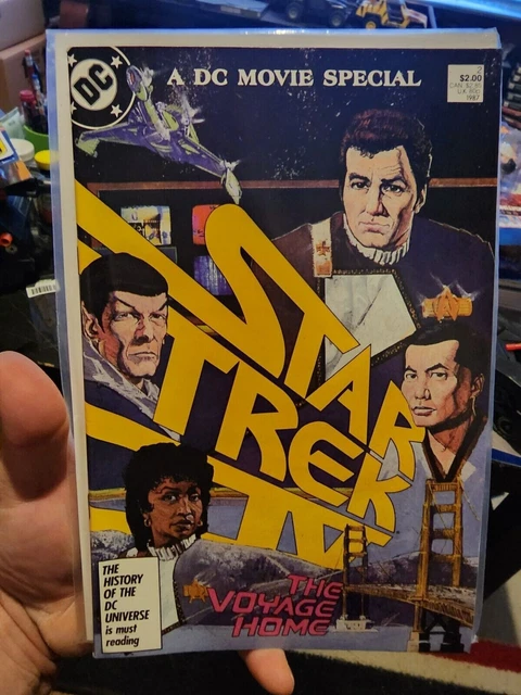 Star Trek COMIC Movie Special #2 - DC 1987 Star Trek IV The Voyage Home DC COMIC
