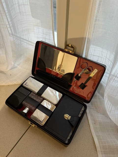 Coffret Trousse De Toilette Vintage - Années 1950/1960 - Occasion, Non Modifié