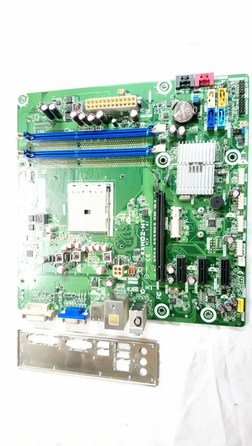 Carte mere hp sp-437793-001 rev oc avec processeur ram occasion bon