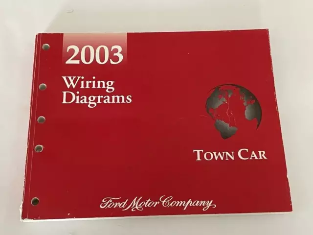 2003 Lincoln Town Car Electrical Wiring Shop Diagram Manual Repair lights Limo