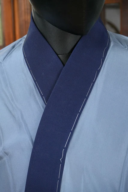 Dear Vanilla Japanese Juban Undergown Men's Kimono Authentic Vintage Japan Mint 3