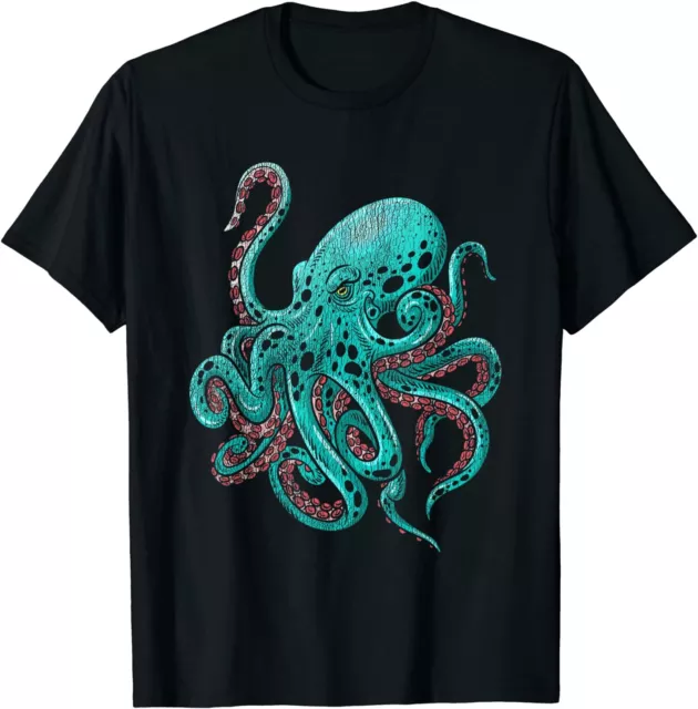 NEW LIMITED Kraken Octopus T-Shirt