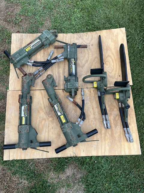 Stanley Hydraulic Jack Hammer Demolition Breaker, Chainsaw Lot