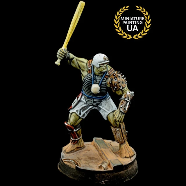 ⭐️FFG Fallout RPG 32mm Wasteland Warfare Painted Miniature Supermutant Overlord⭐