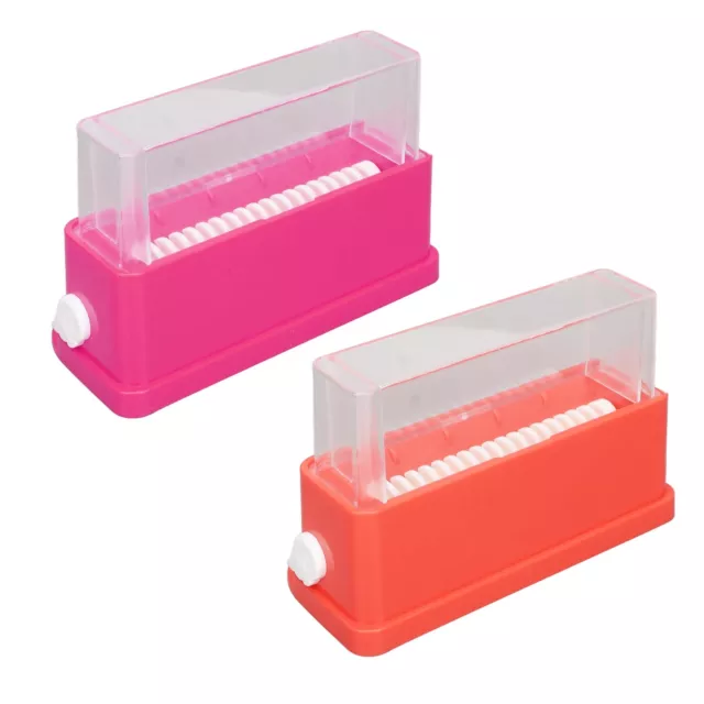 Micro Applicator Holder Box Transparent Large Capacity Plastic Dental Applic RHS