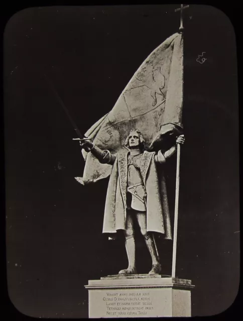Glass Magic Lantern Slide WORLDS COLUMBIAN EXPOSITION NO10C 1893 PHOTO CHICAGO