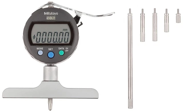 MITUTOYO DIGITAL DEPTH Gauge 547-212A Measuring range 0-200 mm Min