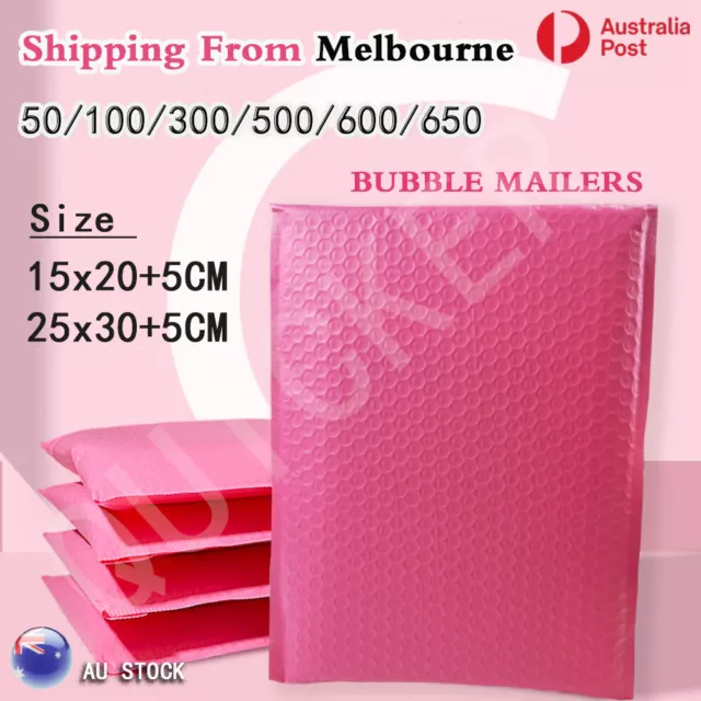 Poly Bubble Mailer Envelope Padded Bag Pink Cushioned bag bubble envelope Mailer