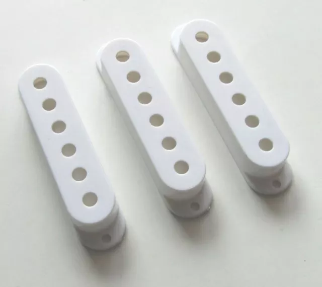 New 3 Covers STRAT 52-50-48mm White for Guitars STRATOCASTER