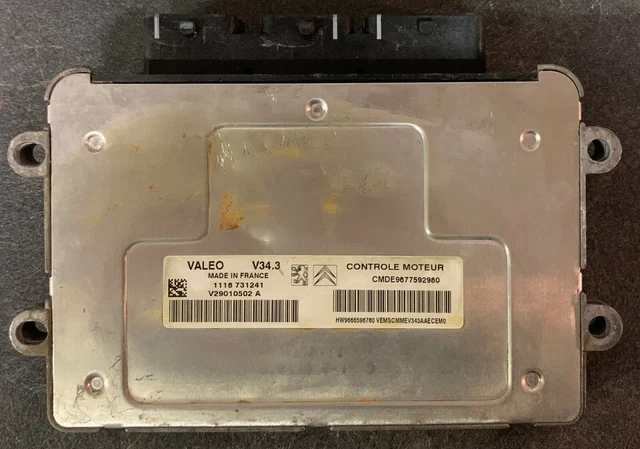 Calculateur Moteur ECU Peugeot Citroën à Décoder - HW9806671980, V29084643A - Pièce D'occasion