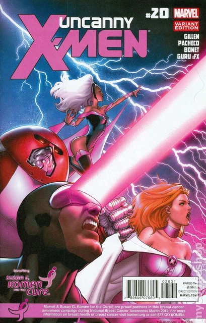 Uncanny X-Men #20C Marquez Variant NM 2012 Stock Image