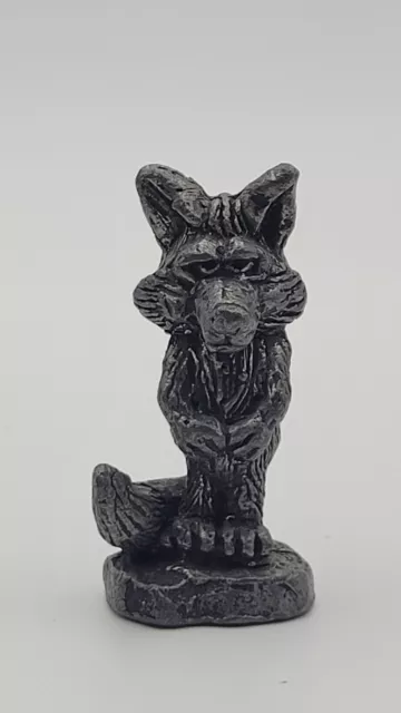 Pewter Coyote Figurine