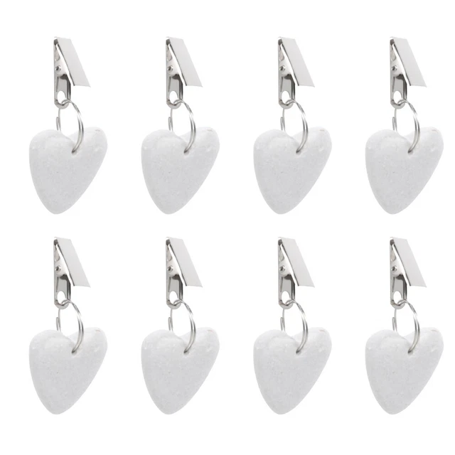 8 pz clip per ciondolo tovaglia antivento tenda peso marmo