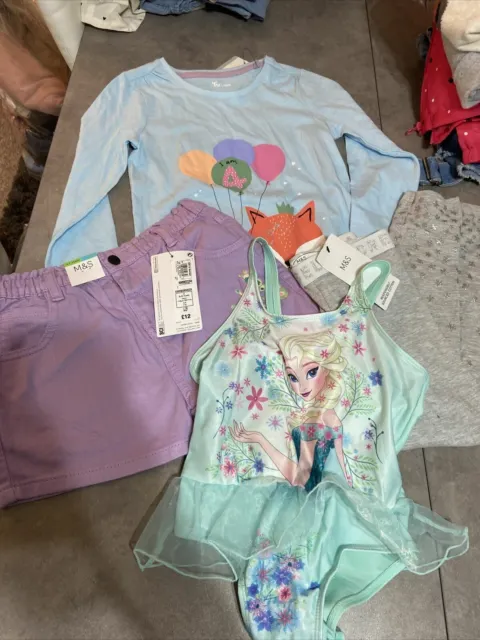 Girls Bumdle Age 4-5 Yrs M&s Frozen All New