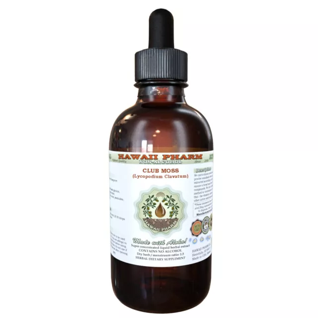 Club Moss (Lycopodium Clavatum) Dried Whole Herb Liquid Extract