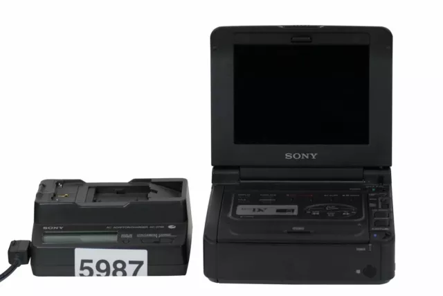 SONY AC-V700  Mini reproductor DV portátil con adaptador EUR 700,04 -  PicClick ES