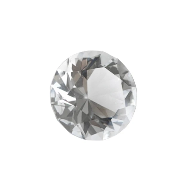 Strass cristallo 2,5 cm decorazione matrimonio oggetti di scena per prestazioni acrilico finto