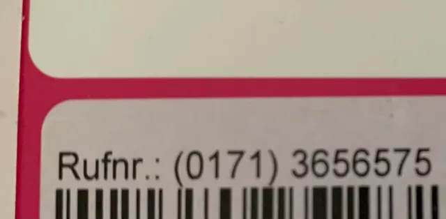 Prepaid Sim Karte T-Mobile, D1,0171,Telekom,Handynummer, Flat