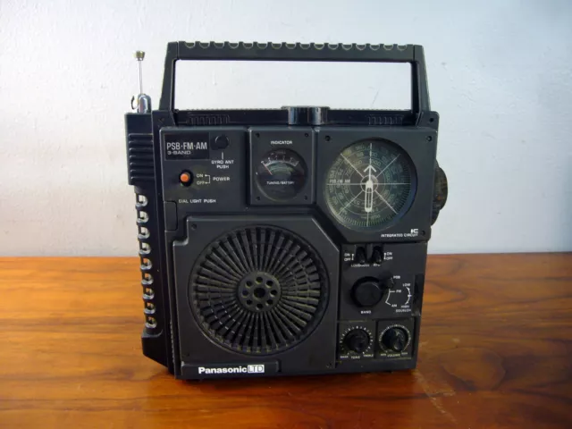 BCLラジオ National COUGAR No.7 RF-877/ 3バンド National Panasonic Cougar NO.7 RF-877 FM/AM 3 Band Radio