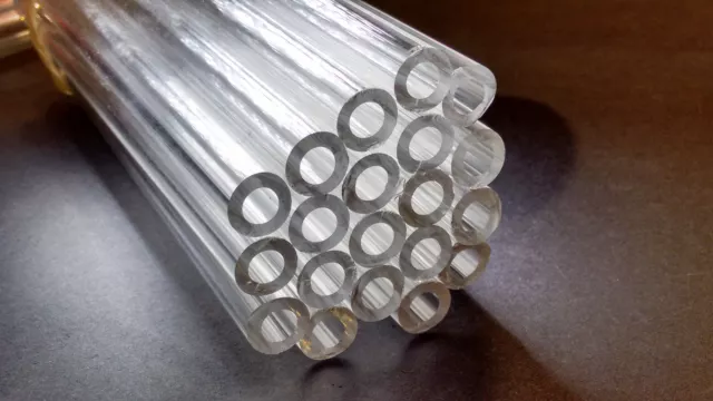 GLASS TUBING 20 Pieces BOROSILICATE PYREX BLOW TUBES  10mm X 2.2mm X 150mm