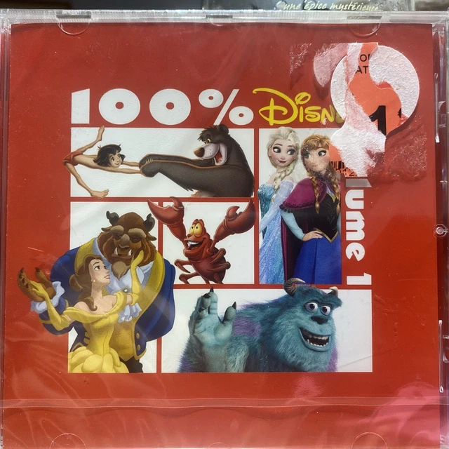CD Neuf -  100% DISNEY  - Volume 1