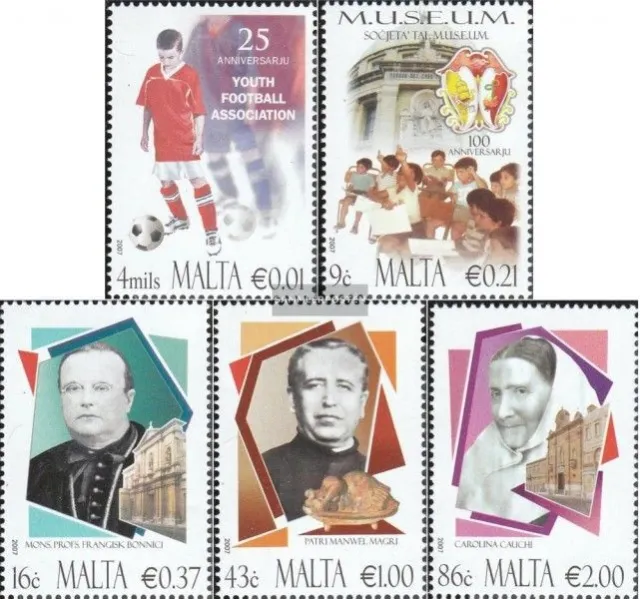 Malta 1550-1554 (kompl.Ausg.) postfrisch 2007 Jahrestage