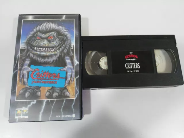 Critters ¡ Ojo Muerden ! Stephen Herek Terror Vhs Cinta Castellano