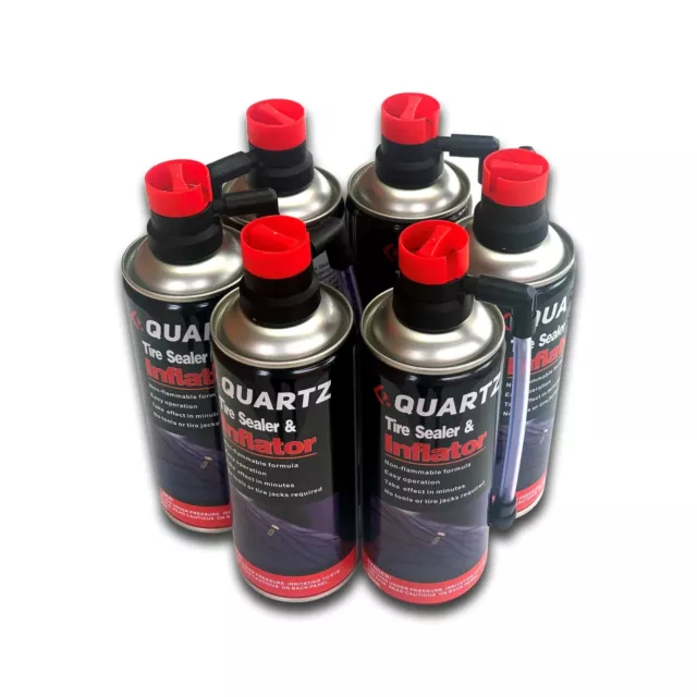 6x Tyre Inflator & Sealer 450ML