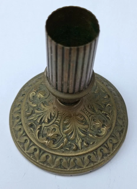 Bougeoir Ancien En Bronze Du XIXe Siècle - Style Napoléon III - France - Décoratif