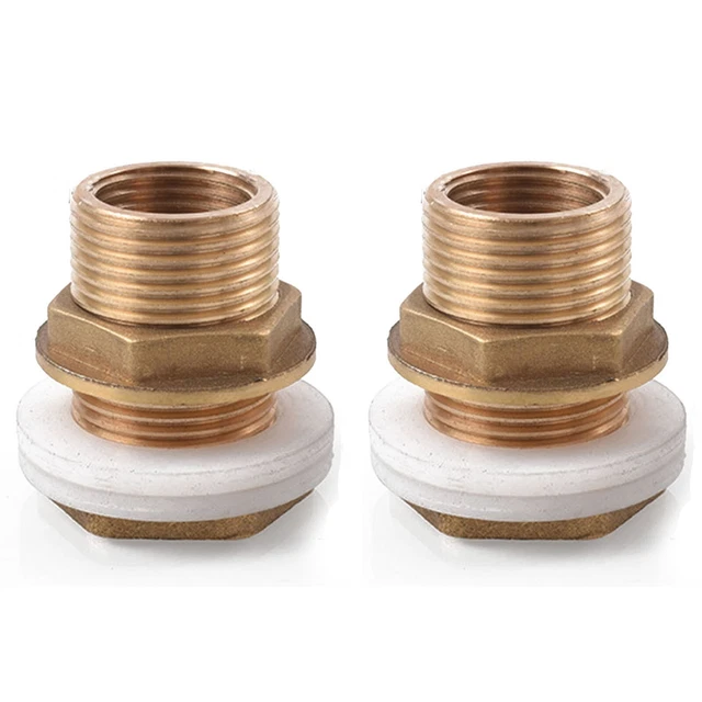 Serbatoio Vite Connessione 1.9cm Guida Ottone Pioggia Barile Connessione a Vite