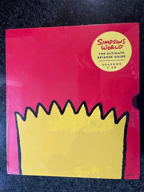 SIMPSONS WORLD THE Ultimate Episode Guide Seasons 120 Hardcover New