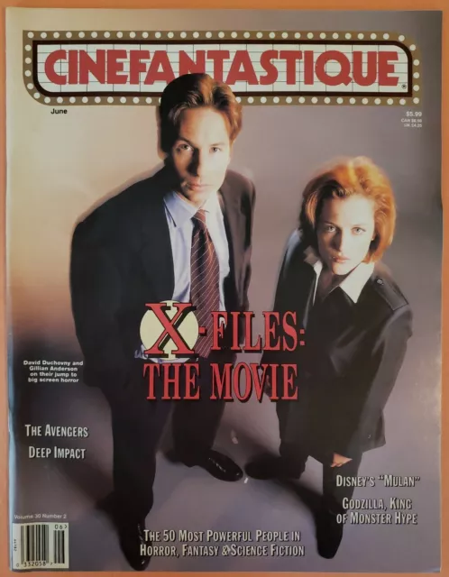 Cinefantastique Vol. 30 #2 ~ Vf June 1998 Film Magazine ~ X-Files: The Movie