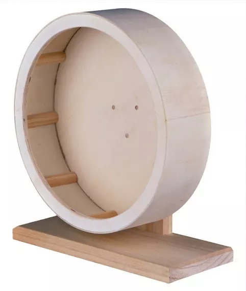 NEW Trixie Wooden Exercise Wheel for Small Animals 2