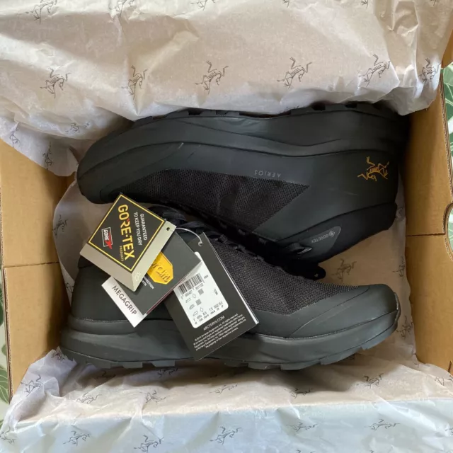 ARC'TERYX AERIOS FL 2 Mid GTX Shoes Hiking Boots Black UK size 7 £130. ...