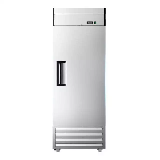 27'' Commercial Reach-in Freezer Solid Door Stainless Steel Freezer Restaurant