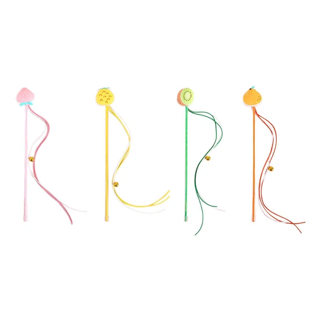 Funny Cat Teaser  Interactive Toy Exercise Chew Toy Training Rod pour la chasse