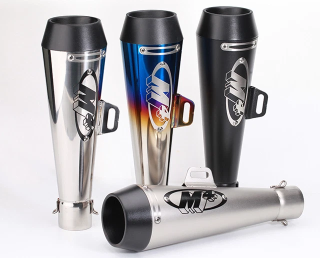 Slip On Motorcycle Exhaust Muffler Pipe DB Killer M4 Exhaust For GSXR 750 YZF