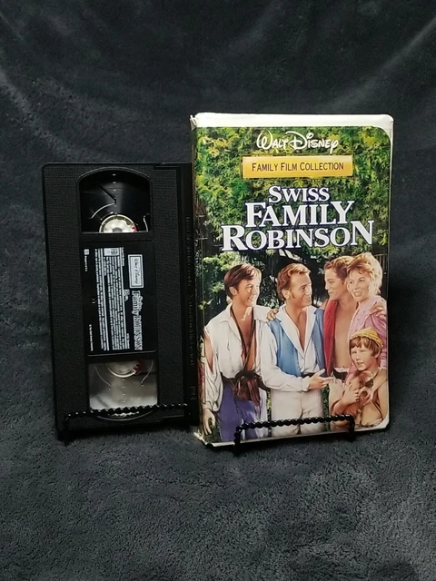 SWISS FAMILY ROBINSON - Walt Disney Family Film Collection Vintage VHS ...