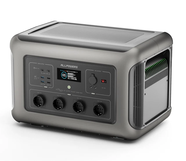 ALLPOWERS R3500 Tragbare Generatoren 3500W (6000W Peak) Powerstation für Camping ALLPOWERS R3500 Tragbare Generatoren 3500W (6000W Peak) Powerstation für Camping