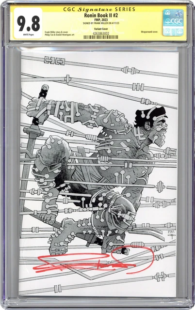 Ronin Book Two #2C CGC 9.8 SS Frank Miller 2023 4263863002