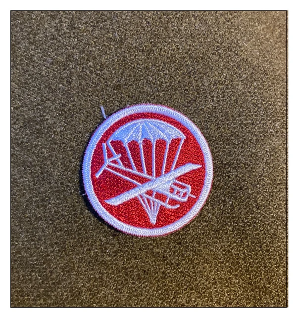 WW2 INSIGNE AIRBORNE US AAF normandie dday para veste casque Utah omaha ...