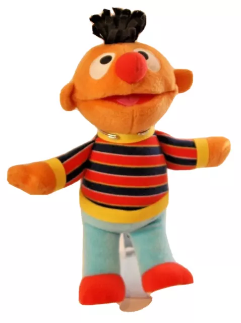 Sesame Street Ernie 10" Plush Fisher Price Mattel  2002 Stuffed Plush Doll