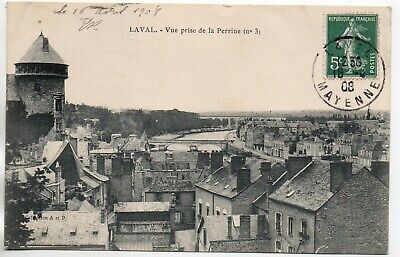 LAVAL - Mayenne - CPA 53 - Vue prise de la Perrine -