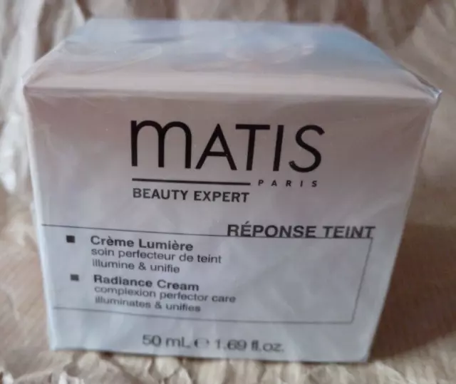 Matis Crème Lumière Soin perfecteur de teint illumine & unifies 50 ml Neuf