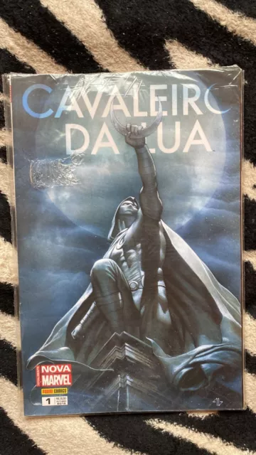 Moon Knight 1 Adi Granov Variant Foreign Key Comic Brazil Edition Portuguese
