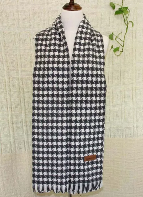 Fashion Vintage Mans Solid Long Cashmere Wool Blend Soft Warm Shawl Scarf 970